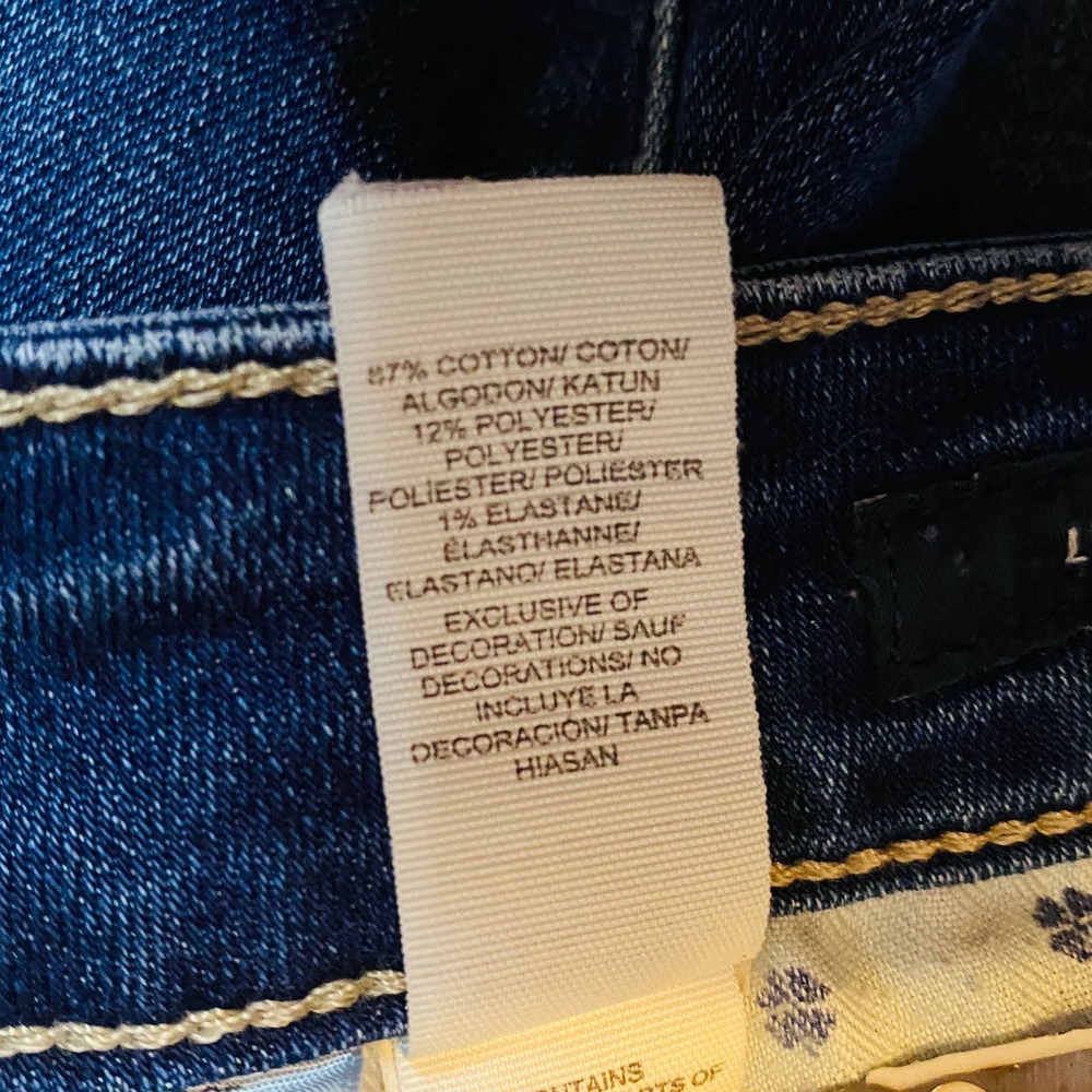Lucky Brand Lolita Womens ORTA Premium blue jeans size 12/31 - Picture 9 of 11